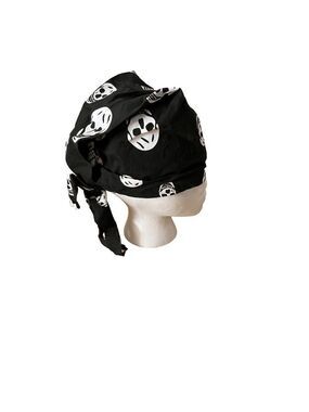 Skull pirate bandana hat
